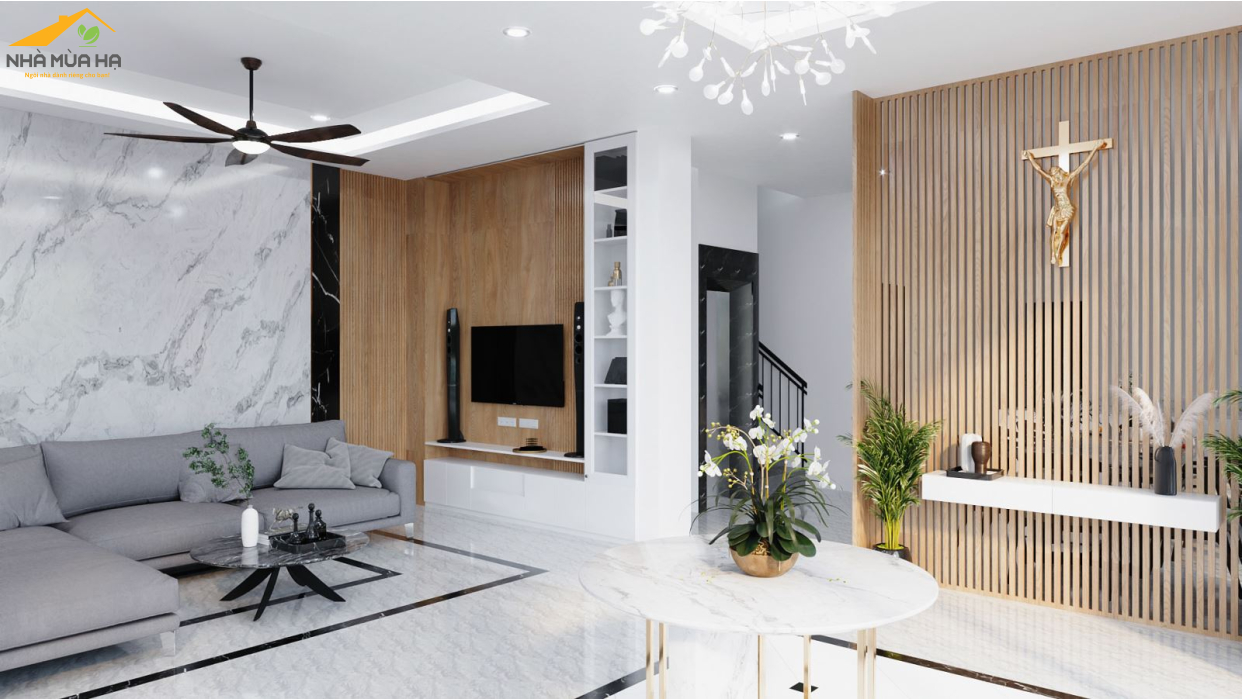 Thiết kế thi công nội thất nhà anh Hiệp ở Long Thành