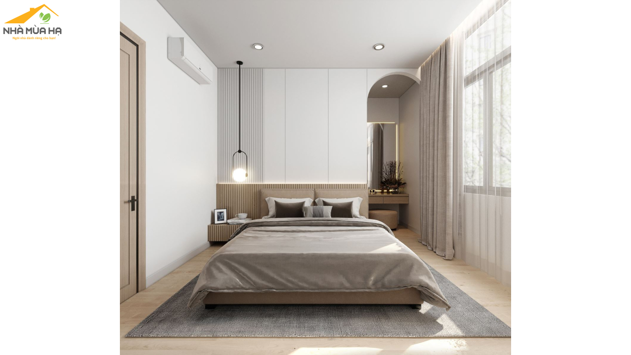 Nhà phố Quốc Cường phong cách hiện đại tối giản