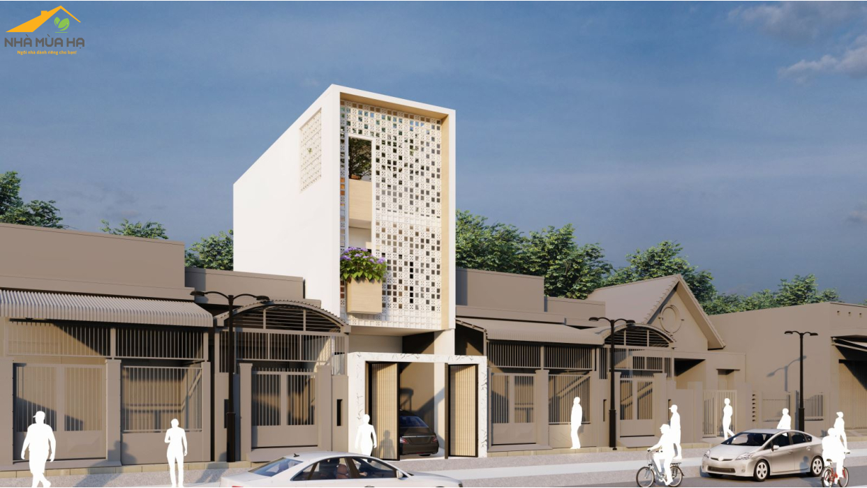 Nhà phố phong cách hiện đại tối đa công năng