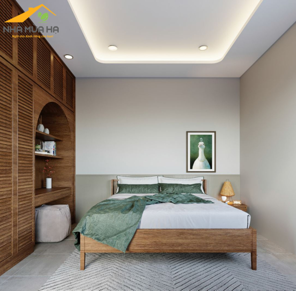 Nhà phố chị Quỳnh Biên Hòa phong cách Japandi