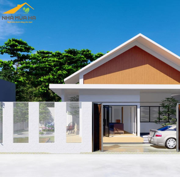 Green House - Nhà trệt hiện đại không gian mở