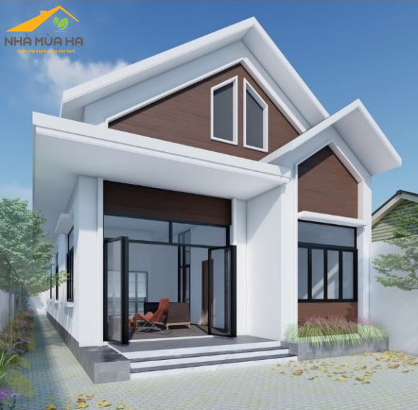 NHÀ CẤP 4 THEO PHONG CÁCH HIỆN ĐẠI