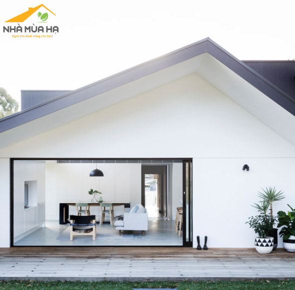 Nhà một trệt phong cách tối giản