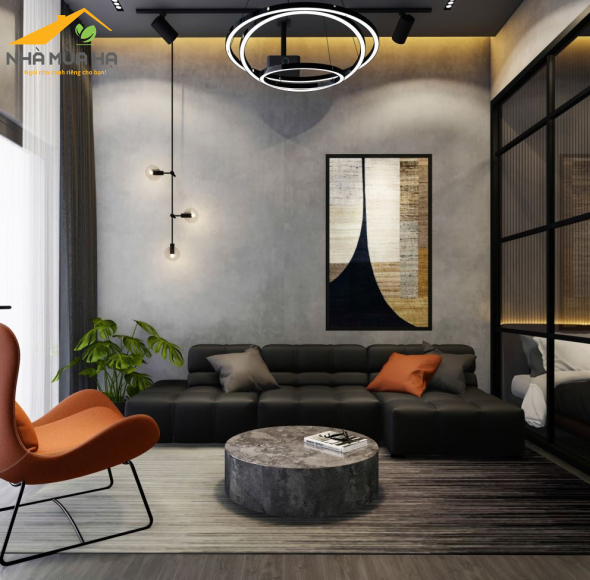 Thiết kế thi công nội thất căn hộ chung cư studio Topaz Twin