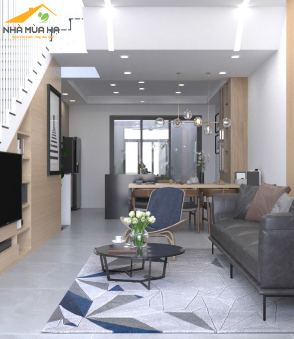 Thiết kế thi công nội thất nhà phố anh Lâm Biên Hoà Đồng Nai